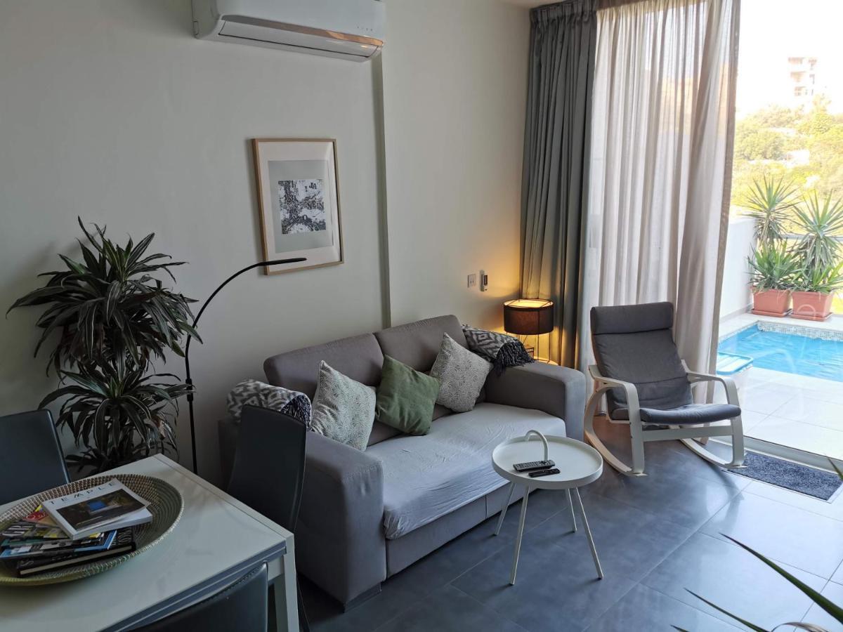 Duplex Maisonette With Heated P-Pool And Jacuzzi San Ġiljan Exterior foto